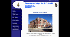 Desktop Screenshot of bloomington43.org